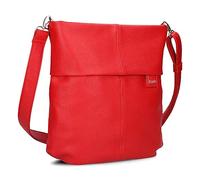 Zwei Mademoiselle.M M12 Borsa hobo rosso, pelle sintetica, donna