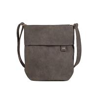 Zwei Mademoiselle.M M12 Borsa a spalla grigio scuro, pelle sintetica, donna