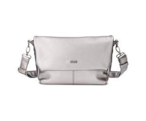 Zwei Mademoiselle.M Messaggero 33 cm Scomparto per laptop color argento