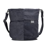 zwei Mademoiselle M90 - Borsa a tracolla 28 cm (cord-polar) blu