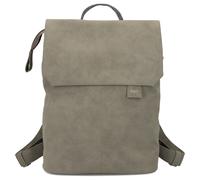 zwei Mademoiselle MR13 - Zaino 35 cm (nubuk-mud)