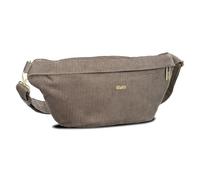 Zwei Marsupio da donna Mademoiselle.M MH80, 40 cm, 3 litri, impermeabile, 3 in 1, comoda tasca sul petto, marsupio e marsupio, Moka a coste, Classico ed elegante