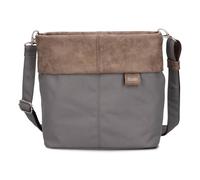 Zwei Olli Borsa a tracolla 25 cm grigio