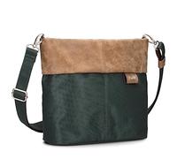 Zwei Olli, Borsetta Unisex-Adulto, Nero, H 23 x B 25 x T 10 cm