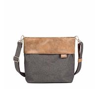 Zwei Olli, Borsetta Unisex-Adulto, Nero, H 23 x B 25 x T 10 cm