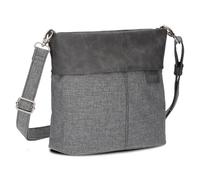 Zwei Olli Borsa a tracolla 25 cm grigio