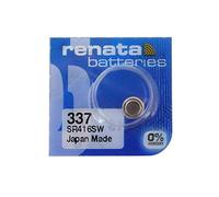 ZWEI Renata - Pila a bottone in ossido d'argento 337 Renata, 1,55 V, 8 mAh