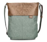 zwei Olli OR12 - Borsa a tracolla/Zaino 34 cm (eucalyptus) verde