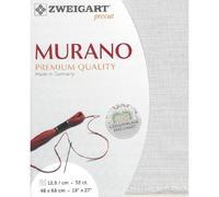 Zweigart Contatore MURANO Precut 32 ct 3984 colore 7011 grigio chiaro tessuto per ricamo 48x68 cm