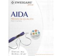 Zweigart Ramo Art PRECUT Aida col. 101 Tessuto Taglio, 48 x 68 cm