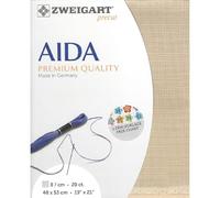 Zweigart Ramo Art PRECUT Aida Extra fine col.309 Tessuto Taglio, 48 x 68 cm