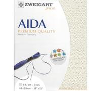 Zweigart Ramo Art PRECUT Star Aida col.118 Tessuto Taglio, 48 x 68 cm