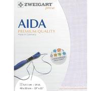 Zweigart Ramo Art PRECUT Stella Aida col.5050 Tessuto Taglio, 48 x 68 cm