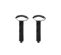 ZWEquipint 2 cinghie in nylon resistente per tubo da giardino, cavi di prolunga e attrezzi da garage, organizer industriale con occhielli resistenti alla ruggine, nero (XXL)