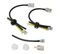 ZWEquipint 2 tubi del carburante con kit di filtri compatibili con decespugliatore FX-PS152 FX-MS152 Set di ricambio tra cui serbatoio di sfiato e per lampadine PRIMER per giardino per apparecchiature