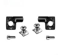 ZWEquipint Adattatore per montaggio del cambio in lega di alluminio, per SRAM MatchMaker X per MMX, compatibile con leve del freno XX X0 X9 e leve del freno a morsetto diviso, coppia sinistra/destra