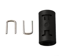 ZWEquipint Adattatore per tubo di prolunga per idropulitrice, compatibile con Lavor, Nilfisk, per modelli Bosch, connessione in plastica (A)