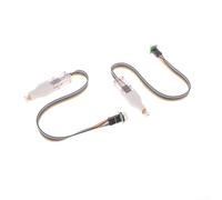 ZWEquipint Cavo programmatore chip per SOP8 per WSON8 per QFN8 per DFN8 per ICs, cavo flessibile da 30 cm per perni a molla, passo 4,4/5,8/6,5/8,5 mm, intestazione perno posteriore sostituibile, per