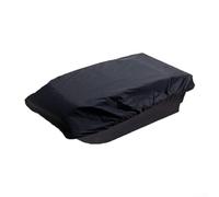 ZWEquipint Copertura per slitta resistente Oxford 210D, borsa protettiva resistente alle intemperie per slitte da pesca su ghiaccio e neve, organizer con cinghie, nero (203 x 97 x 41 cm)