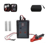 ZWEquipint Kit tester iniettore carburante e detergente con 8 modalità di impulso a doppio canale 12 V 5 V, per iniettori EFI GDI include 2 adattatori