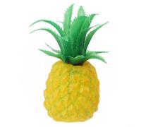 ZWEquipint Mini ananas artificiale decorativo frutta per la decorazione della casa, scenografia fotografica, display di ananas in plastica leggera, 5,5 x 11 cm