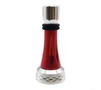 ZWEquipint Mulinello in lega di alluminio con manico bilanciato, 46 mm, per Stella, Stradic, Twin For Power, Nasci, Ultegra, Exsence, mulinelli da pesca (rosso)