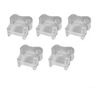 ZWEquipint N558471 N569446 No Mar Tip Per DeWalt 20V DCN680B-CA BCN680D1 DCN681D1 Chiodatrice Trasparente Copertura Protettiva (5pcs)