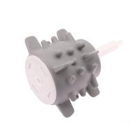 ZWEquipint Sbuccia aglio in silicone elettrico, accessorio per utensili da cucina, con 2 L e 3 L, grigio (3 L)