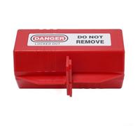 ZWEquipint Scatola di blocco per presa elettrica in ABS per sicurezza industriale, robusto dispositivo di bloccaggio dell'interruttore per evitare riconnessioni accidentali, disponibile nelle taglie S