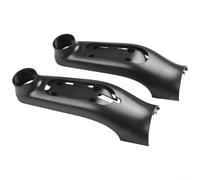 ZWEquipint Set di coperture per forcella anteriore per scooter elettrico, ricambio in plastica nera sinistra e destra, compatibile con modelli Ninebot per F20, F25, F30, F40