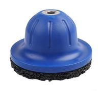 ZWEquipint Strumento per la pulizia della smerigliatrice per mozzi delle ruote dell'auto, 150 mm, con tazza di macinazione, spazzola decalcificante veloce per la rimozione, dischi in carburo di