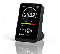 Zwfjcmsa Sensore NDIR a infrarossi CO2 Rilevatore di qualità 'aria Rilevatore di anidride carbonica Monitor di umidità della temperatura Analizzatore di gas digitale