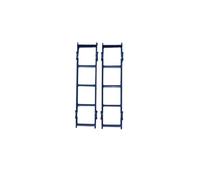 ZWFYJEWU 2 Pezzi di Supporto for Filtro in Cotone for Aria Condizionata, Compatibile con Parti Midea(2pcs)