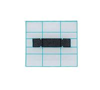 ZWFYJEWU Filtro for Condizionatore d'Aria, Dimensioni 30x28 Cm, Compatibile con Midea, unità Interna Generale 1 HP/1,5 HP, Rete Antipolvere con Gancio, Ricambi for Elettrodomestici