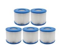 ZWFYJEWU Filtro for Piscina, Compatibile con Bestway, Cartuccia Filtro Flowclear Taglia VI, Compatibile con Lay-Z-Spa - Miami, Compatibile con Las Vegas, Compatibile con Palm Springs(5pcs)
