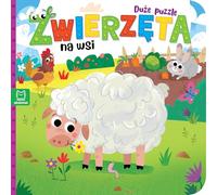 Zwierzęta na wsi. Duże puzzle
