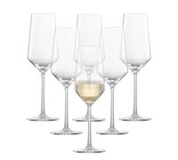 ZWIESEL GLAS Bicchiere da champagne puro (set da 6) Fl te da champagne con punta effervescente Bicchieri di cristallo Tritan lavabili in lavastov