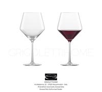 Zwiesel Glas - Pure - Set 6 Calici Burgundy Red Wine h cm 23,4 - Rivenditore