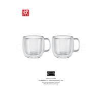 ZWILLING -2 pz., Set di bicchieri da cappuccino, trasparente - Rivenditore