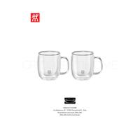 ZWILLING -2 pz., Set di bicchierini / Tazze da caffè, trasparente - Rivenditore
