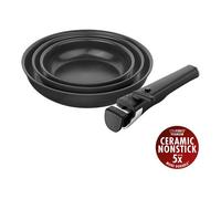ZWILLING 3 PADELLE ANTIADERENTE 20-24-28cm UnLock CON MANICO 1012381
