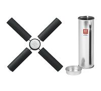 Zwilling Specials Sottopentola Pieghevole, Acciaio Inossidabile, Argento, 22 cm