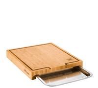 Zwilling, BBQ, Tagliere con Contenitore 39cm, Acciaio