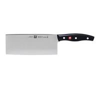 ZWILLING Chinese Chef's Knife - Coltello in Acciaio Inossidabile, Colore: Nero/Argento