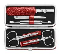 ZWILLING Set manicure classico 5 pezzi in rosso