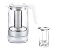 ZWILLING ENFINIGY Bollitore elettrico e inserto per biberon, 2-pz. / 1.7l, bianco / argento, Vetro
