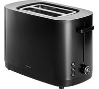 ZWILLING ENFINIGY Tostapane con 3 programmi automatici, 7 livelli di doratura e funzione di spegnimento, 2 fessure corte per 2 fette, nero