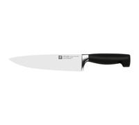 ZWILLING Four Star coltello da chef, acciaio speciale inox, manico in plastica, coltello da cucina 20 cm, nero, Made in Germany