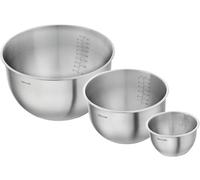 ZWILLING Fresh & Save BOWLS - Set di 3 ciotole in acciaio inox, S-12 cm, M-18 cm, L 24 cm