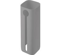 ZWILLING FRESH & SAVE CUBE Coperchio per Scatola Taglia 4S, Protezione dalla Luce Solare, Indicatore di Livello di Riempimento, Plastica Senza BPA, Colore Grigio